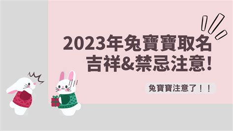 2023兔年寶寶取名|2023兔寶寶取名吉祥＆禁忌用字｜這個字讓寶貝一生 